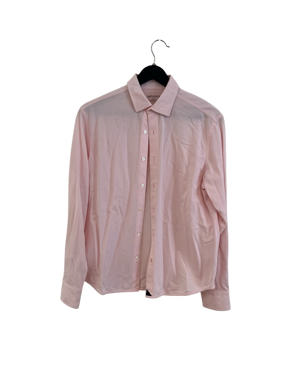 UNTUCKit Light Pink Long-Sleeve Dress Shirt